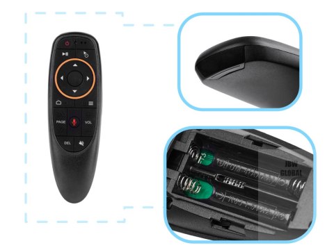 Pilot G10 Smart TV Box Mikrofon X9 Pilot G10 Smart TV Box Mikrofon X9