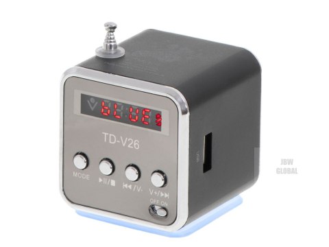 Radio akumulatorowe przenośne głośnik Bluetooth LCD TD-V26 Radio akumulatorowe przenośne głośnik Bluetooth LCD TD-V26