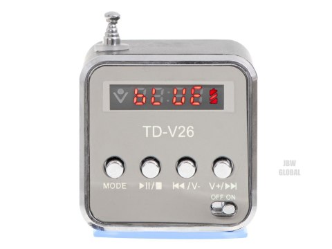 Radio akumulatorowe przenośne głośnik Bluetooth LCD TD-V26 Radio akumulatorowe przenośne głośnik Bluetooth LCD TD-V26