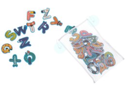 Zabawka do kąpieli literki cyferki piankowe