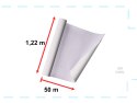 Folia rolka samoprzylepna okleina tapeta dąb biały 1,22x50m