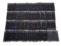 Markery dwustronne alkoholowe w etui 168 sztuk