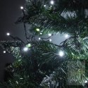 Lampki LED łańcuch świetlny 10m 100LED zimny biały 8 trybów świecenia