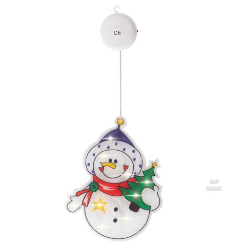 Lampki LED wisząca ozdoba dekoracja świąteczna bałwan Lampki LED wisząca ozdoba dekoracja świąteczna bałwan