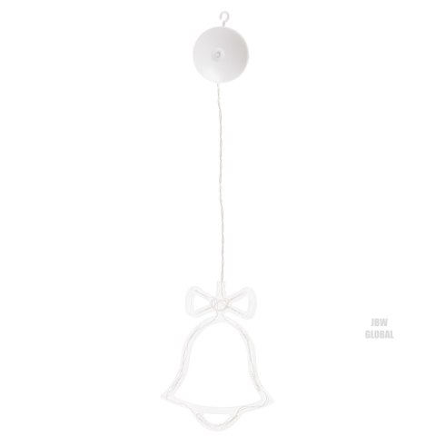 Lampki LED wisząca ozdoba dekoracja świąteczna dzwoneczek 10 LED Lampki LED wisząca ozdoba dekoracja świąteczna dzwoneczek 10 LED